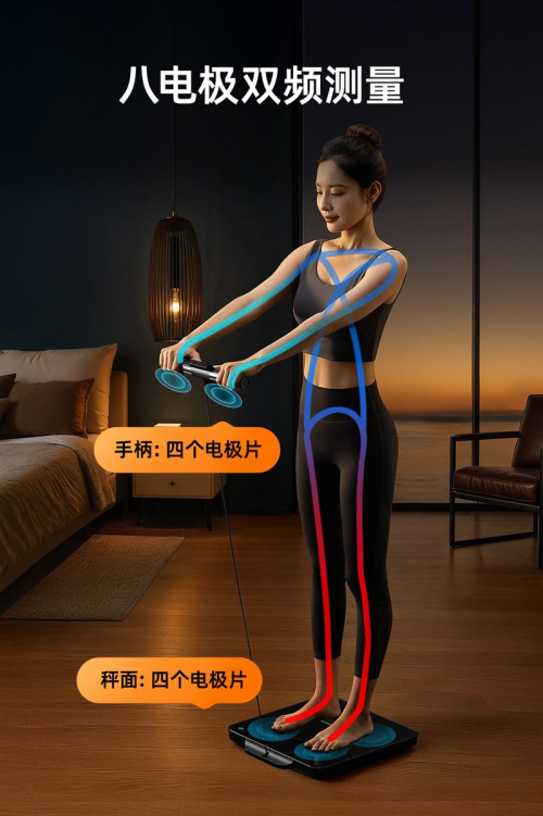 P7 Max智能八电极体脂秤的多场景价值开元棋牌健身党宝妈亚健康人群都需要：沃莱(图5)
